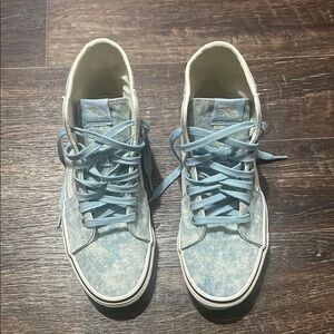 Vans Sky Blue High-Top Sneakers